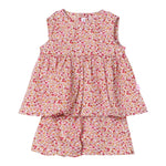 Il Gufo Completo 2 Pezzi Camicia-Short per Neonata P25DP557C4139 BIANCO/ROSA IL GUFO 
