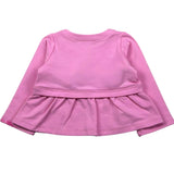 Liu Jo Felpa con Zip Tinta Unita con Ricamo per Neonata HA5084 ROSA LIU JO 