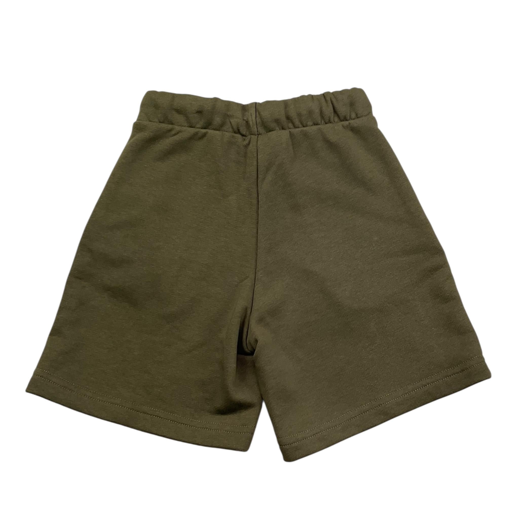 Yes London Bermuda Tinta Unita con Logo per Bambino JR7054 VERDE YES LONDON 