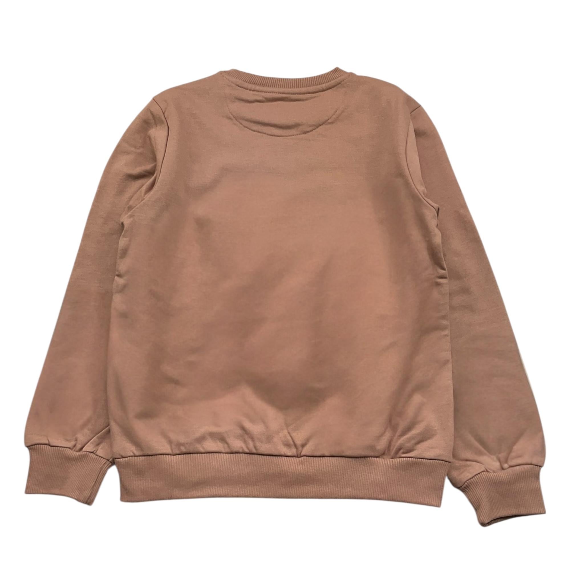 KAPPA felpa girocollo tinta unita con logo Biscotto per Bambino 8031F0062 BISCOTTO KAPPA 