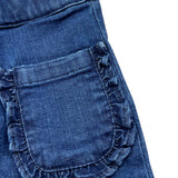Carre'Ment Beau Jeans Tinta Unita con Elastico In Vita per Neonata Y30294 BLU CARRE'MENT BEAU 