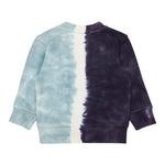 Diesel Felpa Girocollo Tricolore con Stampa per Neonato K00611 BLU DIESEL 