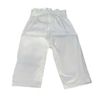 Twinset Pantalone Tinta Unita con Cintura per Neonata 231GJ2053N BIANCO TWINSET 