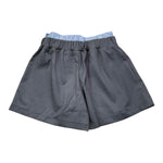 VICOLO short tinta unita con elastico in vontrasto Grigio per Bambina 3142S00081 GRIGIO VICOLO 