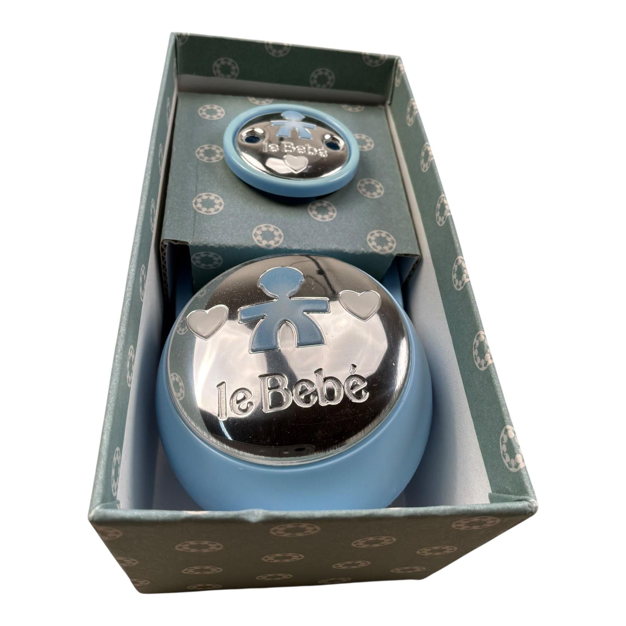 Le Bebe Portaciuccio Tinta Unita per Neonato LBK001 AZZURRO LE BEBE 