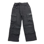 JOHN RICHMOND pantalone tinta unita con elastico in vita Nero per Bambino RBA24160PAXX NERO JOHN RICHMOND 