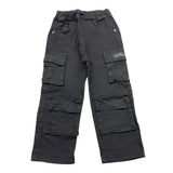JOHN RICHMOND pantalone tinta unita con elastico in vita Nero per Bambino RBA24160PAXX NERO JOHN RICHMOND 
