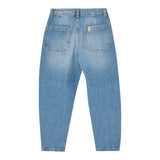 Liu Jo Jeans Tinta Unita con Applicazioni Brillantini per Bambina GA5110 BLU LIU JO 
