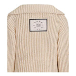 Dou Dou Cardigan Tinta Unita con Bottoni per Bambina DW9P00 BEIGE DOU DOU 