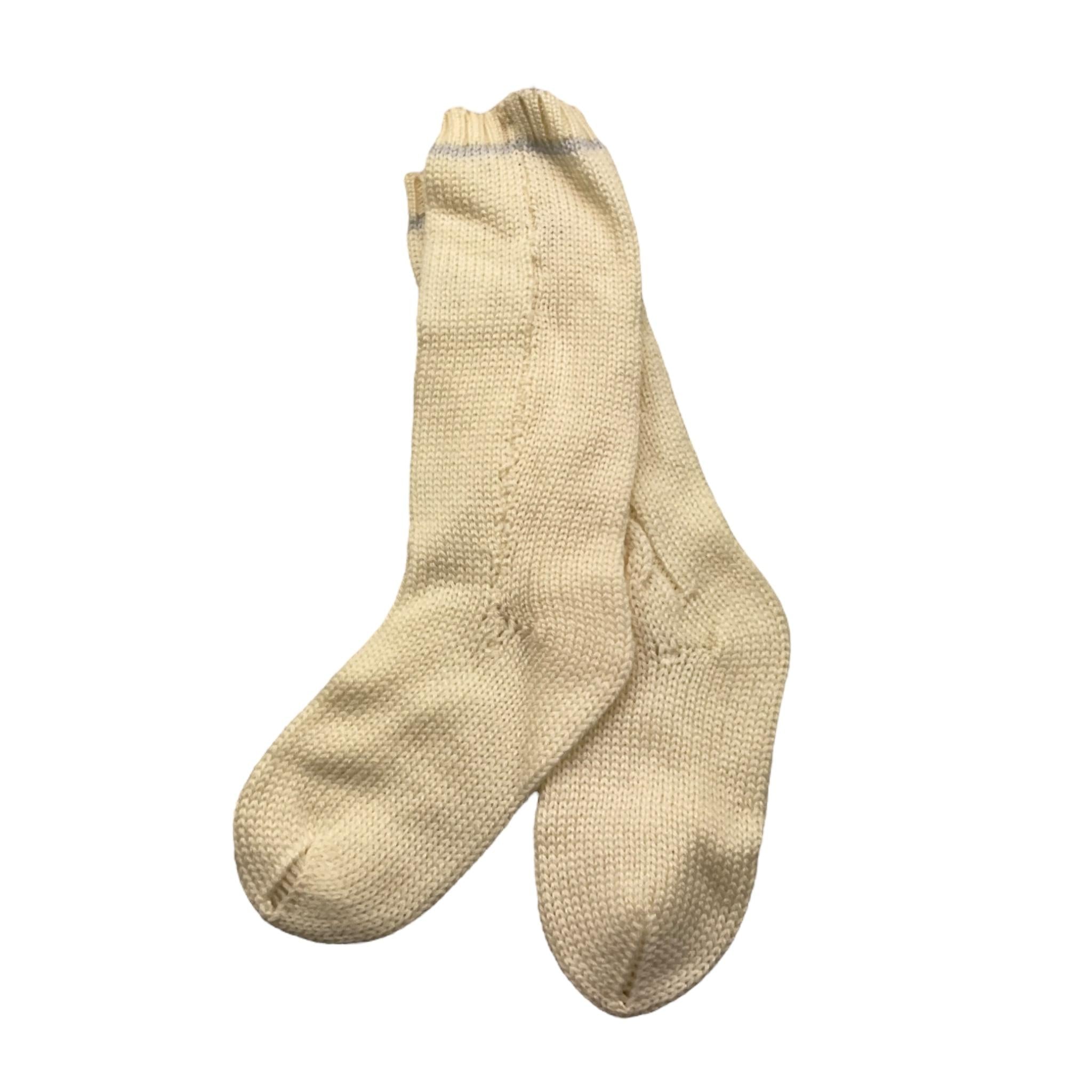 LA STUPENDERIA calzini tinta unita  Panna per Neonato WBCZ11 PANNA LA STUPENDERIA 