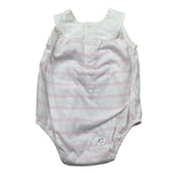 Babidu Pagliaccetto Giromanica Fantasia A Righe per Neonata 12209 BIANCO BABIDU 