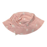 Monnëka Cappello Modello Pescatore Tinta Unita con Fantasia per Neonata 032024 ROSA Monnëka 