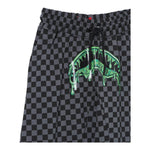 Sprayground Bermuda Bicolore con Fantasia A Quadri per Bambino SPY1043 NERO SPRAYGROUND 