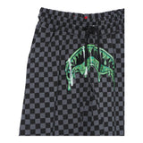 Sprayground Bermuda Bicolore con Fantasia A Quadri per Bambino SPY1043 NERO SPRAYGROUND 