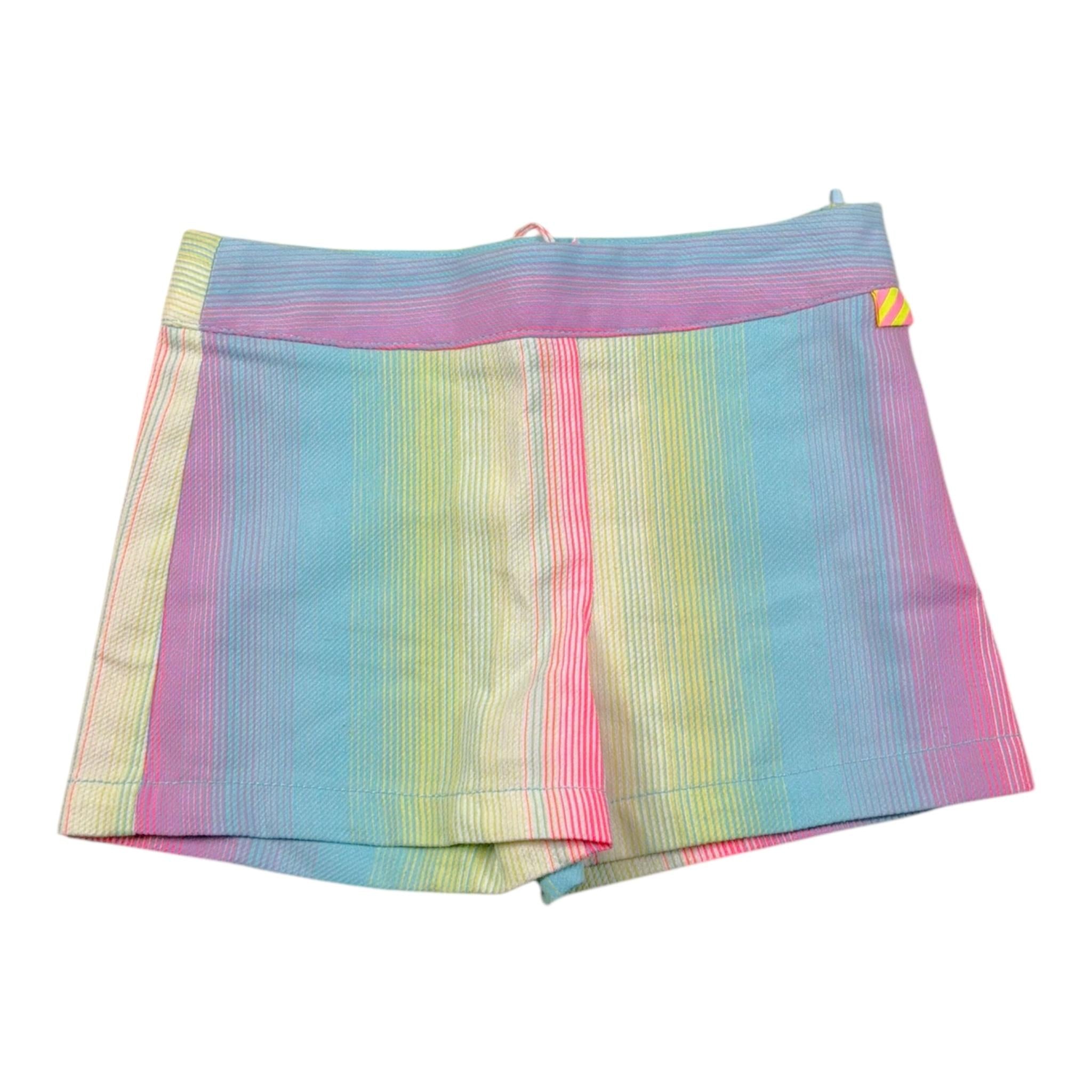 Billieblush Short Multicolor con Fantasia A Righe per Neonata U20896X MULTICOLOR BillIEBLUSH 
