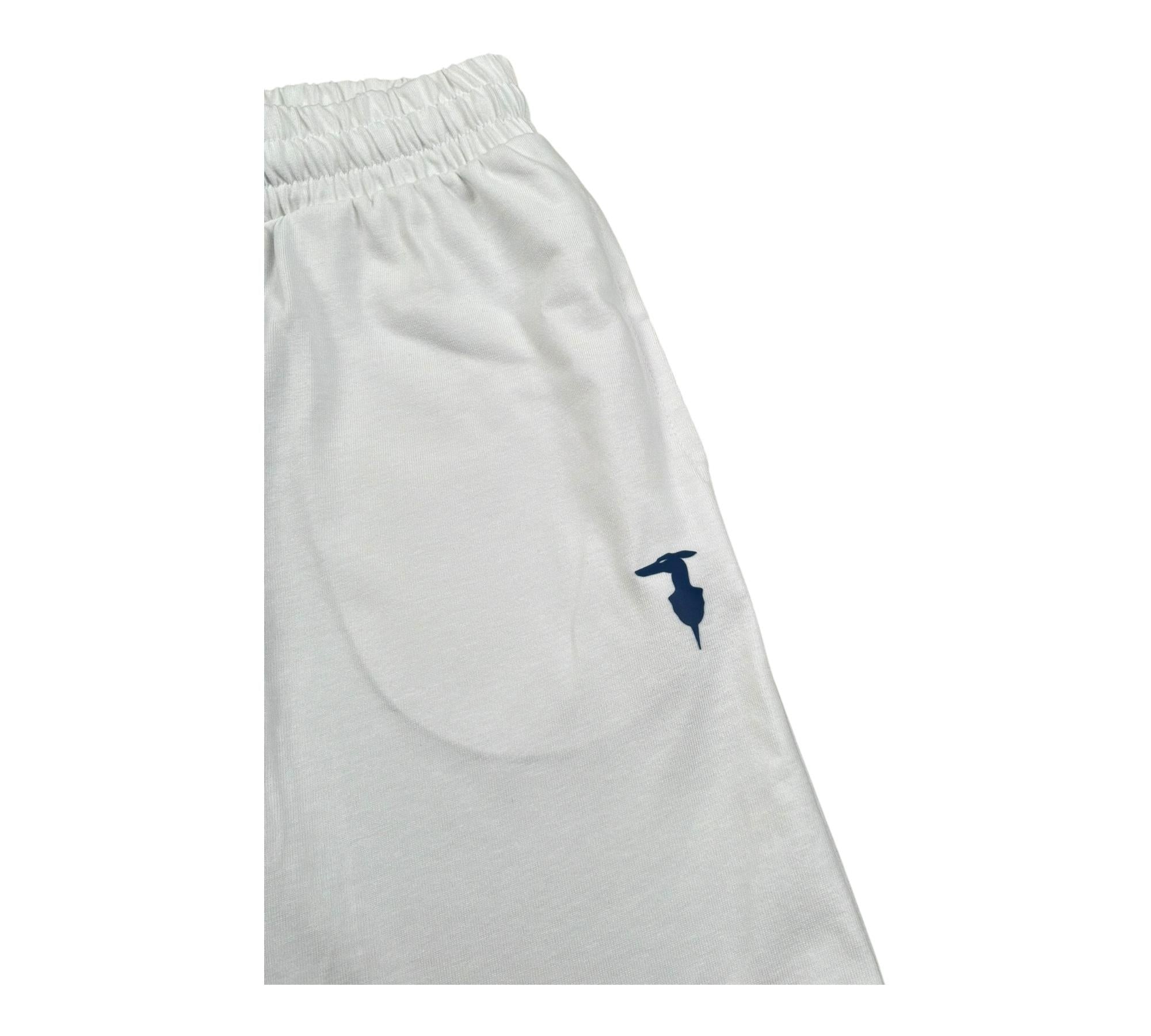 Trussardi Bermuda Tinta Unita con Elastico In Vita per Bambino TBP26008BE BIANCO TRUSSARDI 