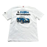 Saint Barth T-Shirt Girocollo Tinta Unita con Stampa per Bambino 00646LL BIANCO SAINT BARTH 