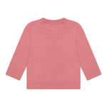 Calvin Klein Shirt Girocollo Tinta Unita con Stampa per Bambina INO0005 ROSA CALVIN KLEIN 
