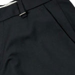 I'M Brian Pantalone Tinta Unita con Elastico In Vita per Bambino PA3234J NERO I'M BRIAN 