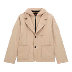 Guess Giacca Tinta Unita con Cappuccio per Bambino L4RL03WFK BEIGE GUESS 