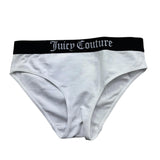 Juicy Couture Slip Tinta Unita con Stampa per Bambina JBX5823 BIANCO JUICY COUTURE 
