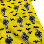 Louis Dieudonne' Camicia Tinta Unita Mezza Manica Stampa Batman per Bambino LD01BOW GIALLO LOUIS DIEUDONNE' 