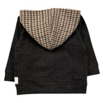 M+E' felpa con zip e cappucci tinta unita Grigio per Bambino I2423509NJ GRIGIO M+E' 