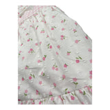 La Stupenderia Abito Giromanica Tinta Unita per Bambina TJAB78XJ BIANCO LA STUPENDERIA 