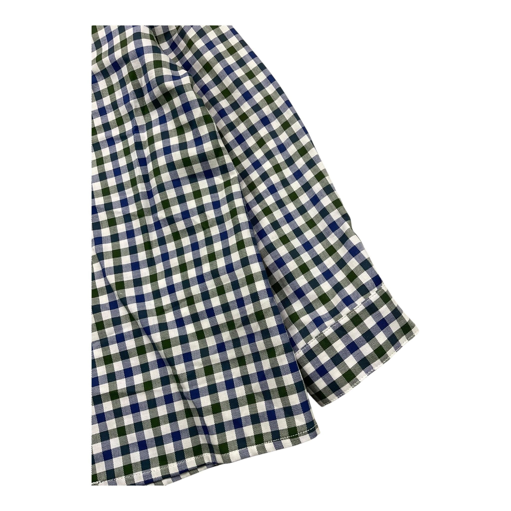 LITTLE BEAR camicia tinta unita con fantasia a quadrettini Bianco per Neonato 7221 BIANCO LITTLE BEAR 