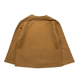 Y-CLU shirt girocollo tinta unita con stampa Cammello per Neonato BYN10751 CAMMELLO Y-CLU 