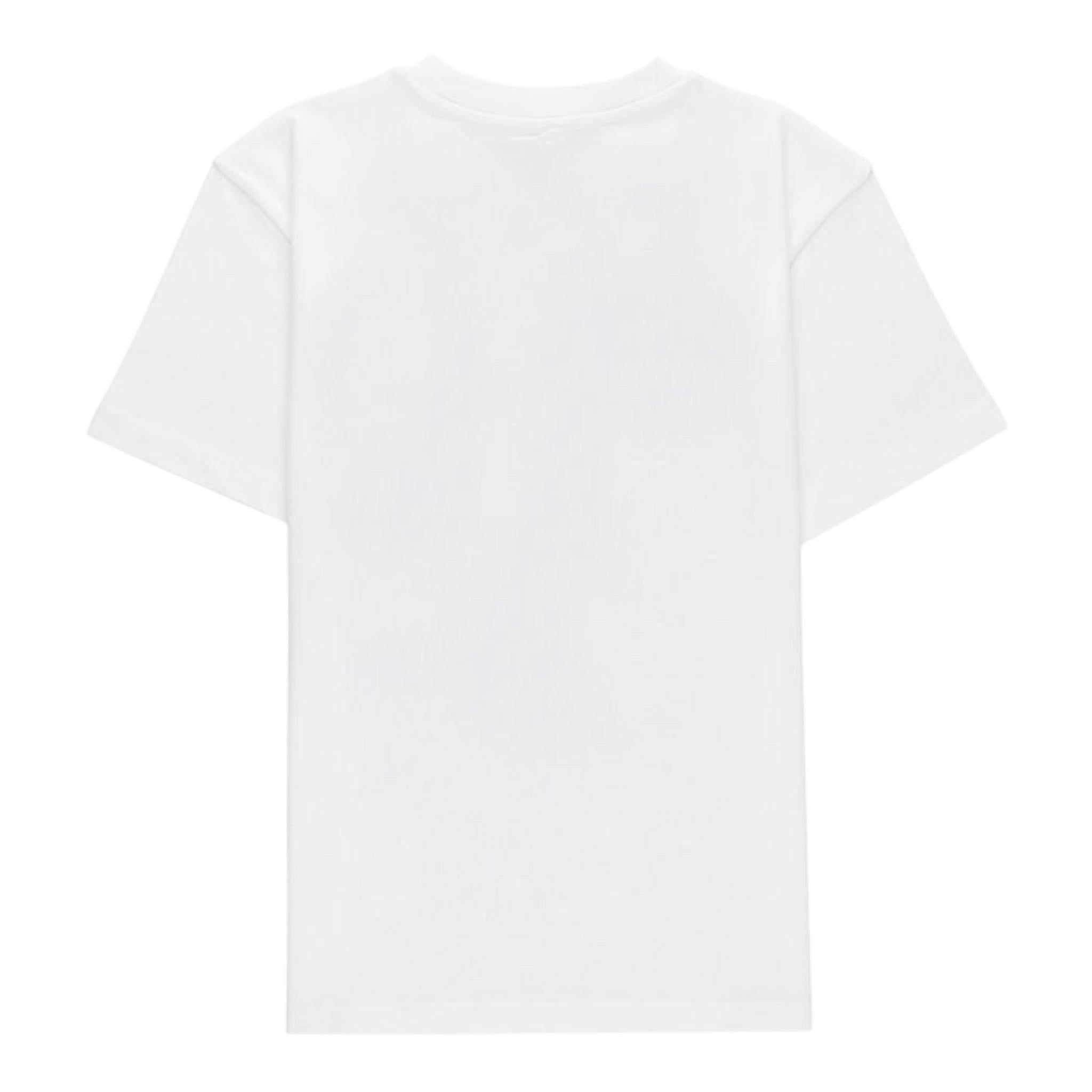 STELLA McCARTNEY t-shirt girocollo tinta unita cn stampa  Bianco per Bambino TV8S61 BIANCO STELLA McCARTNEY 