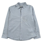 Paolo Pecora Camicia Manica Lunga Fantasia A Righe per Bambino PP4221 AZZURRO PAOLO PECORA 