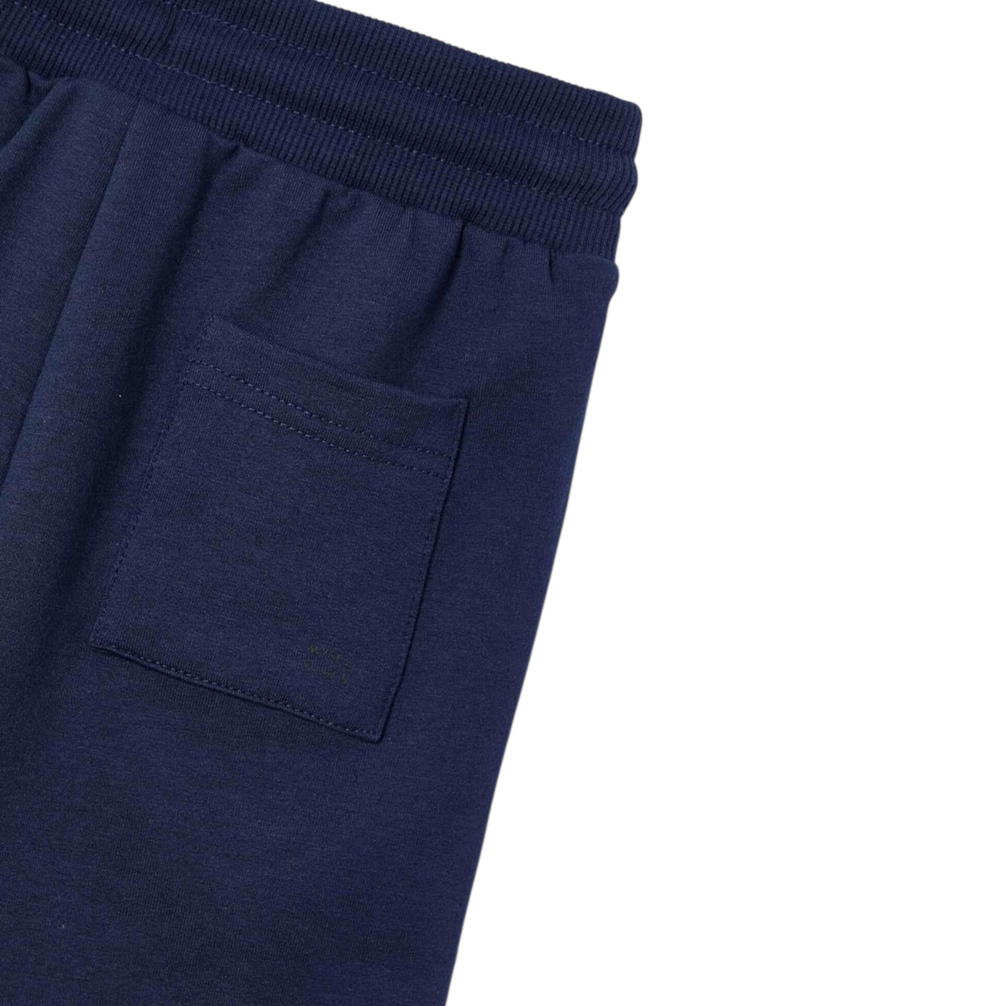 Mayoral Bermuda Tinta Unita con Elastico In Vita per Bambino 611X BLU MAYORAL 
