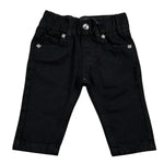 John Richmond Jeans Tinta Unita con Elastico In Vita per Neonato RIP26074JE NERO JOHN RICHMOND 