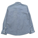 Trussardi Camicia Manica Lunga Fantasia A Righe per Bambino TBP26064CA BLU TRUSSARDI 
