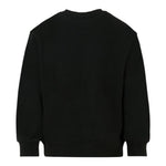 Diesel Felpa Chiusa Girocollo Tinta Unita con Stampa per Bambino J02213X NERO DIESEL 