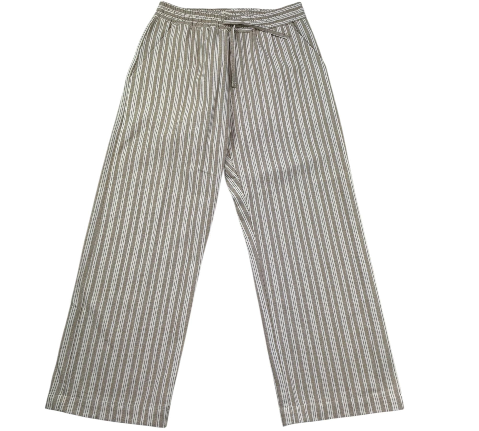 Paolo Pecora Pantalone Fantasia A Righe con Elastico In Vita per Bambino PP4300 BEIGE PAOLO PECORA 
