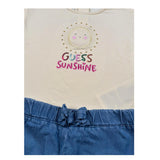 Guess Completo 2 Pezzi T-Shirt-Short per Neonata A4GG15K6YW0 GIALLO/BLU GUESS 
