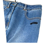 Moschino Jeans Tinta Unita con Girovita Regolabile per Bambino HDP077 BLU MOSCHINO 