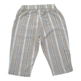 Babyvip Pantalone Tinta Unita con Fantasia A Righe per Neonato T1342 BEIGE BABYVIP 