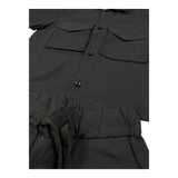 Do Not Conform Completo 2 Pezzi Camicia-Bermuda Tinta Unita per Neonato DCA043 NERO DO NOT CONFORM 