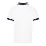 Fay Polo Tinta Unita con Stampa per Bambino FW8P61 BIANCO FAY 