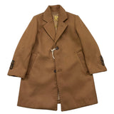 NUPKEET cappotto tinta unita monopetto Cammello per Bambino 4DNK368 CAMMELLO NUPKEET 