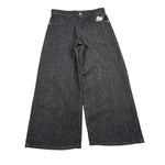 John Richmond Jeans Tinta Unita Modello A Palazzo per Bambina RGP26059JE NERO JOHN RICHMOND 