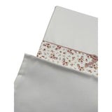 Barcellino Set Lenzuola 3 Pezzi tinta unita Bianco per Neonata 10085 BIANCO BARCELLINO 