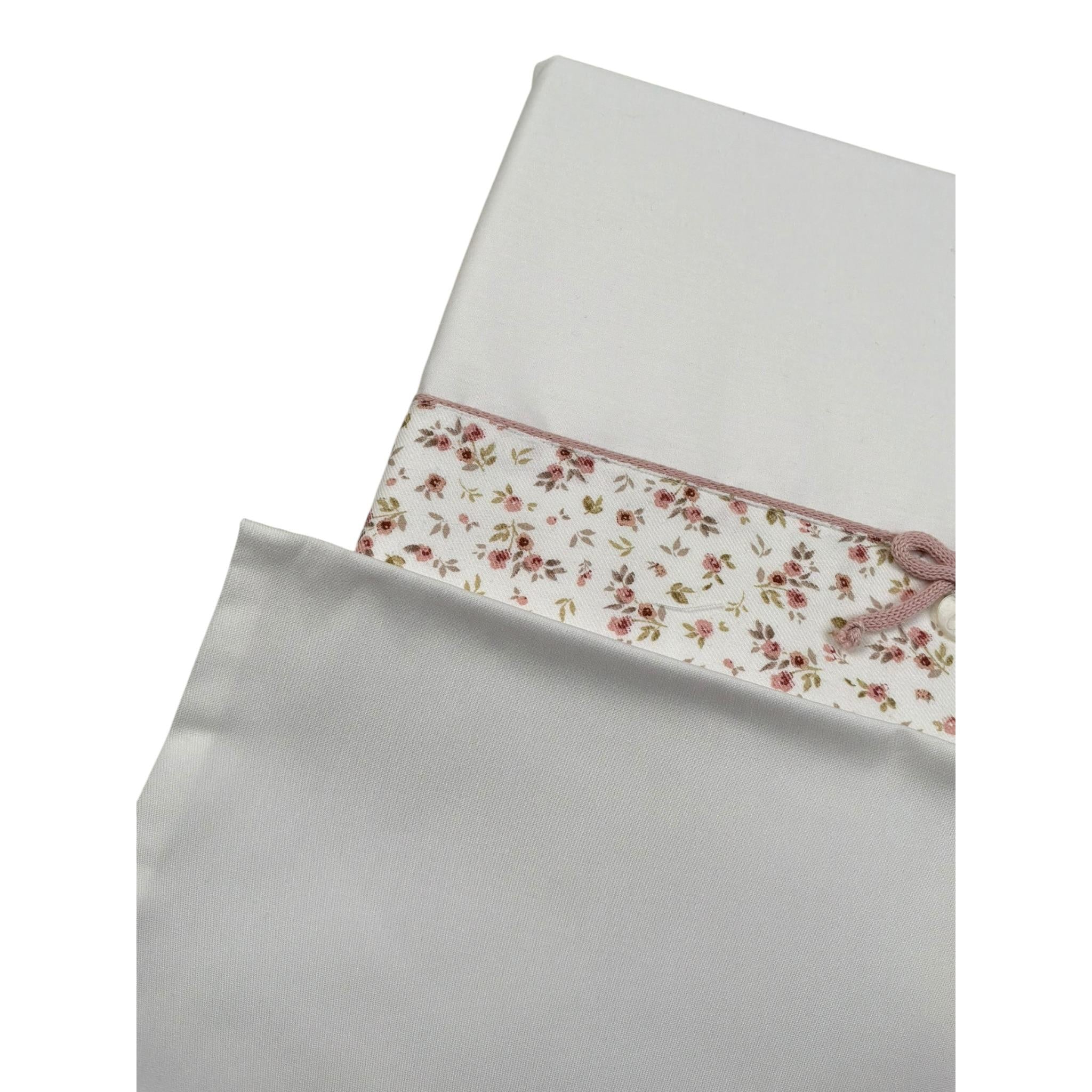 Barcellino Set Lenzuola 3 Pezzi tinta unita Bianco per Neonata 10085 BIANCO BARCELLINO 