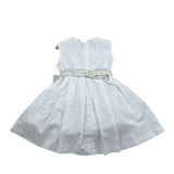 Magnifica Lulu Abito Cerimonia Giromanica Tinta Unita per Neonata TM448N BIANCO MAGNIFICA LULU 