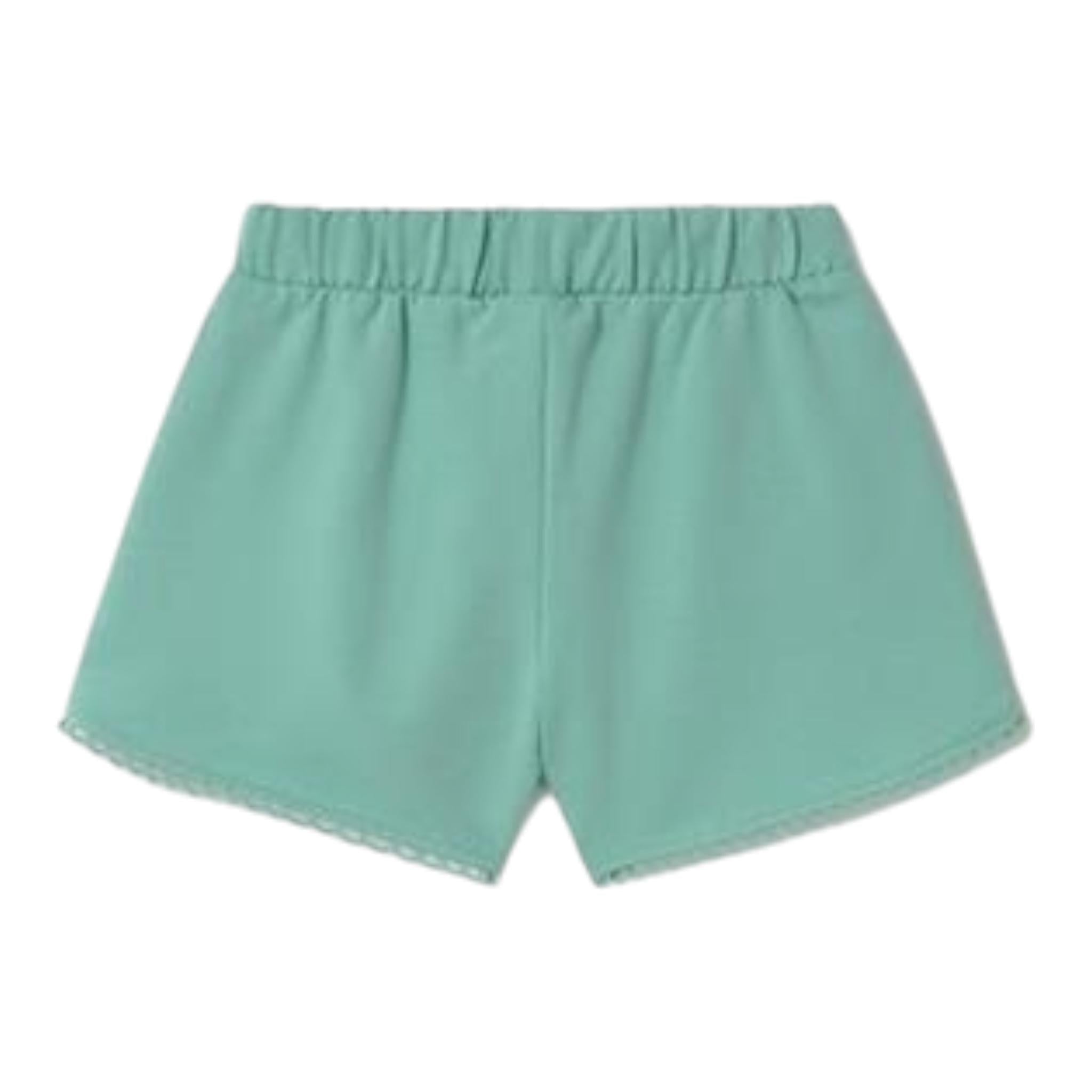 Mayoral Short Tinta Unita con Trafori per Neonata 603 VERDE ACQUA MAYORAL 