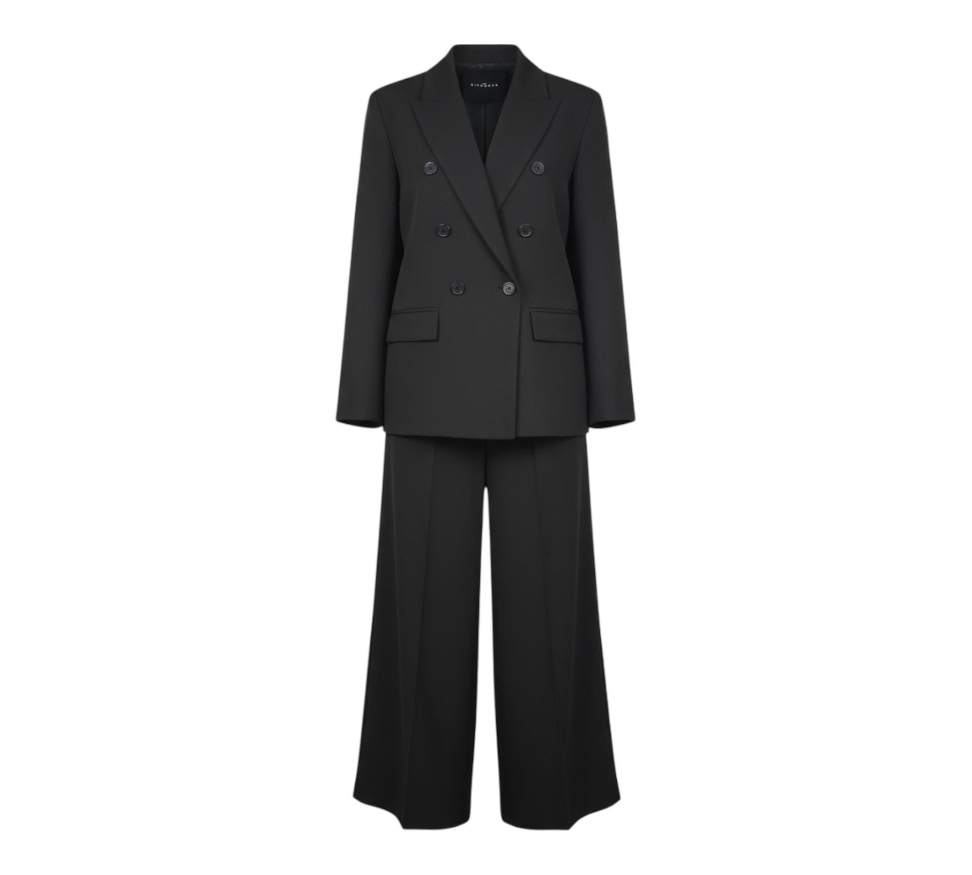 John Richmond Completo 2 Pezzi Giacca-Pantalone Tinta Unita per Bambina RGP26182JP NERO JOHN RICHMOND 