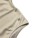 Dou Dou Costume Intero Tinta Unita con Fiocco Retro per Bambina DWCA19 PANNA DOU DOU 